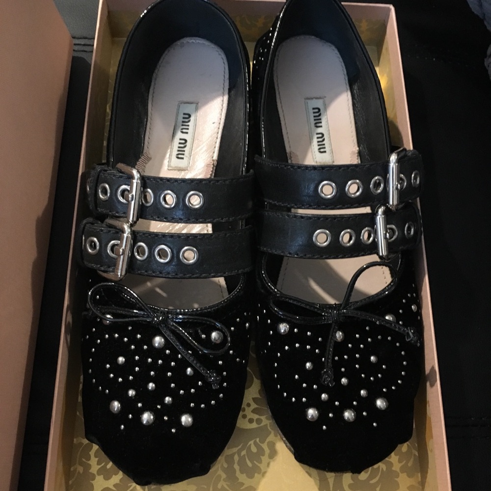 Used Miu Miu shoes，Woman's 38
